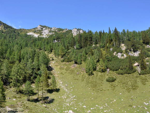 Walking Trail: Blejska koca na Lipanci Mountain Hut - Debela pec