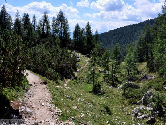 Walking Trail: Blejska koca na Lipanci Mountain Hut - Debela pec