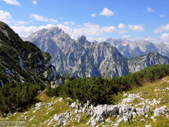 Walking Trail: Blejska koca na Lipanci Mountain Hut - Debela pec