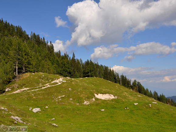 Walking Trail: Blejska koca na Lipanci Mountain Hut - Debela pec