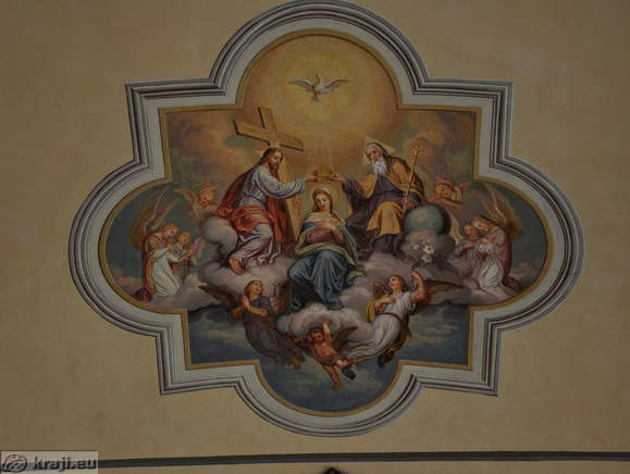 Freska na stropu