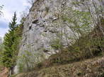Plezalna stena Gorje - Plezalna stena - Spodnji del 