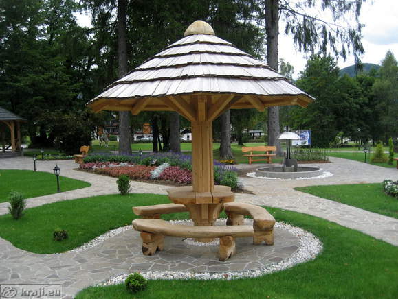 Ceconi's Park in Bohinjska Bistrica