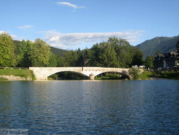 Bridge in Ribcev Laz