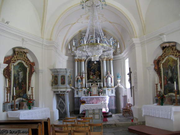 Pogled na tri oltarje