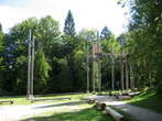 Hostel pod Voglom and High ropes course - View of High ropes course 