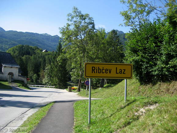 Prihod v Ribčev Laz s smeri Stare Fužine