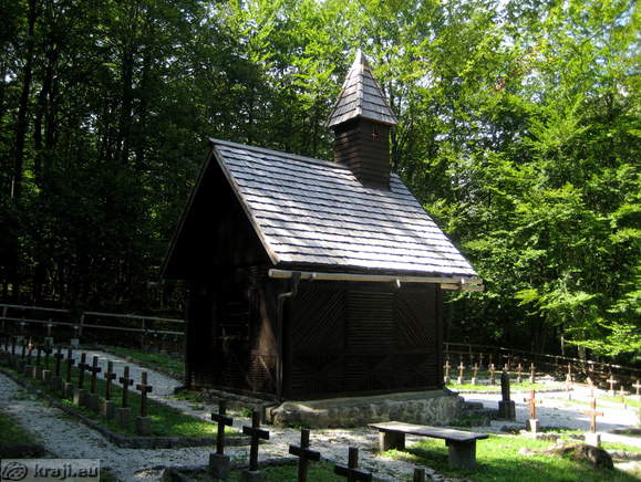 Ukanc - Militärfriedhof im 1. Weltkrieg gefallenen