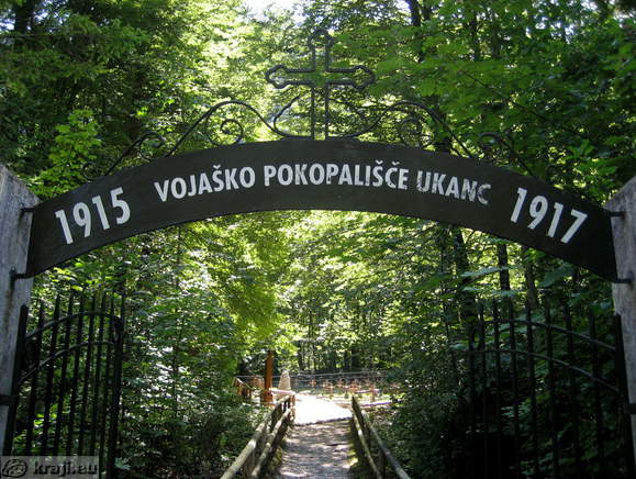 Ukanc - Militärfriedhof im 1. Weltkrieg gefallenen