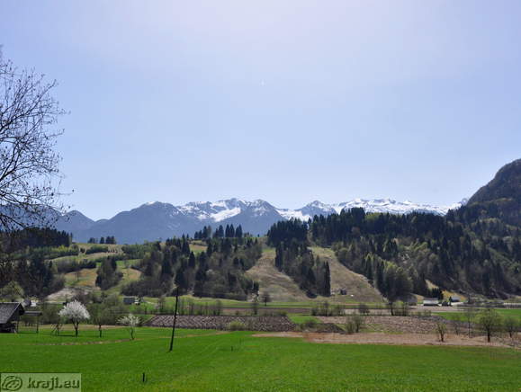 Ski slope Senozeta at Srednja vas v Bohinju