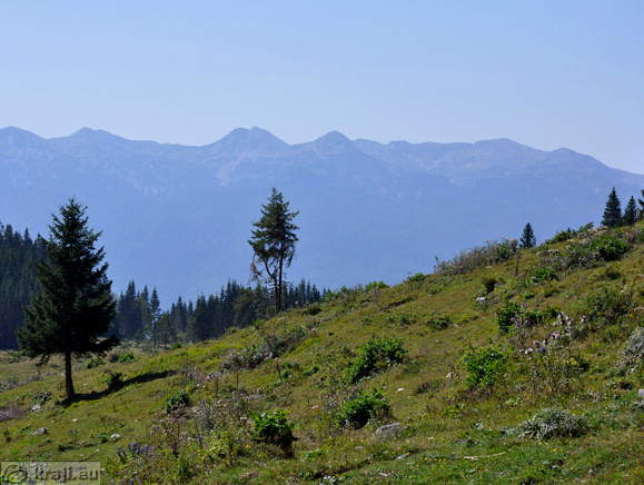 Höhenweg: Rudno polje-Uskovnica