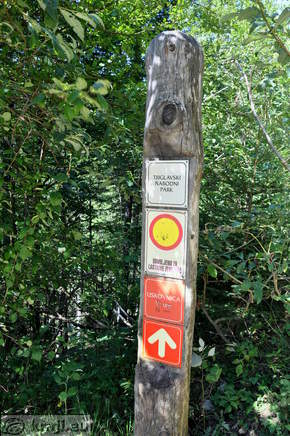 Höhenweg: Rudno polje-Uskovnica