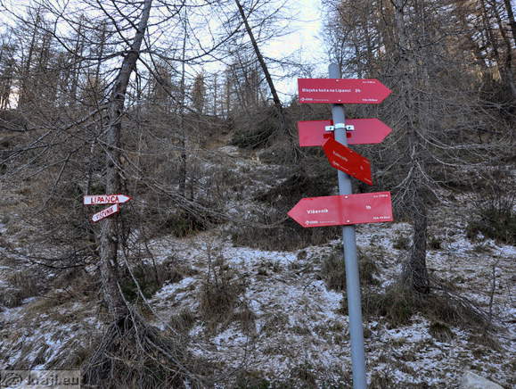 Höhenweg: Rudno polje-Visevnik