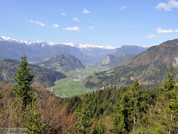 Čudovit pogled na Bohinj