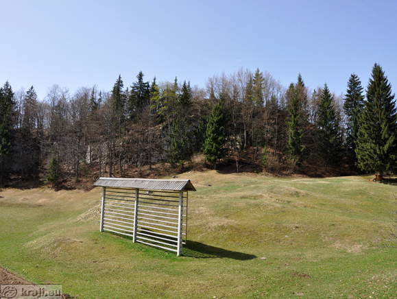 Pogled v smer Vodnikovega razglednika