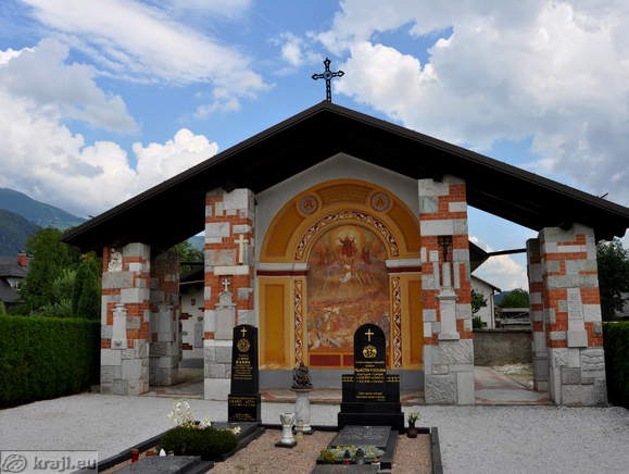 Mortuary on the cemetery in Cerklje