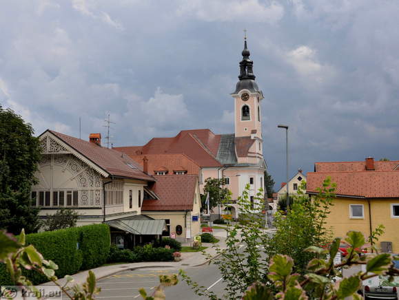 View in the direction of Trg Davorina Jenka from Petrovec House