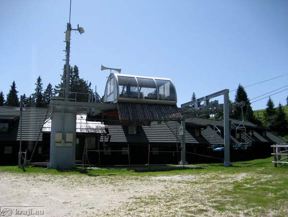 Spodnja postaja dvosedežnice Kriška planina