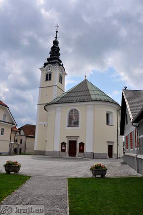 Baročna cerkev sv. Jurija