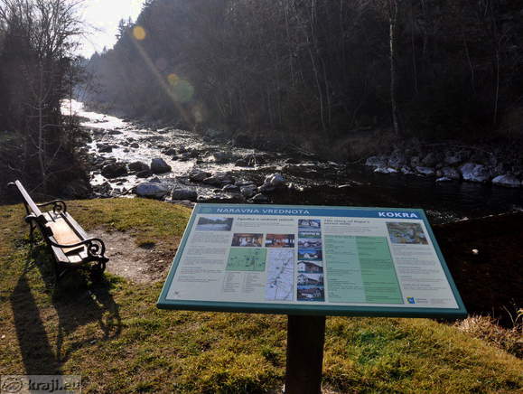 Informativna tabla - Zgodba o sedmih mlinih