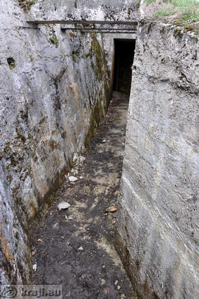 Bunker pod vrhom Blegoša