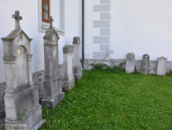 Old tombstones