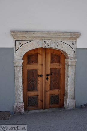 Gorenja vas - Posavec Stall und Heuharfe