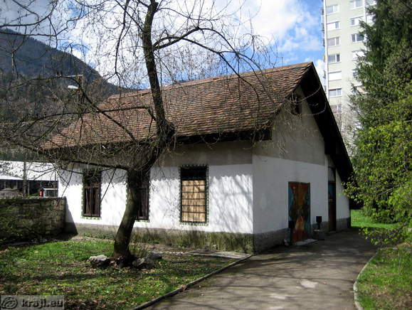 Building in the park