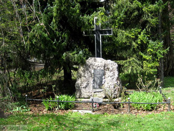 Monument for victims that build Karavnake railway tunnel