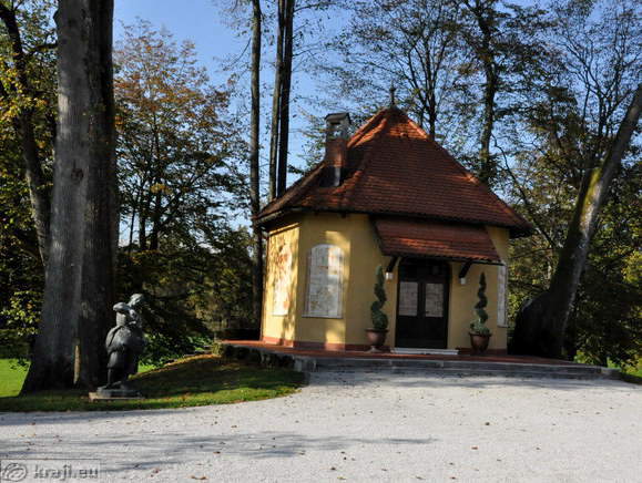 Small house near Castle Brdo