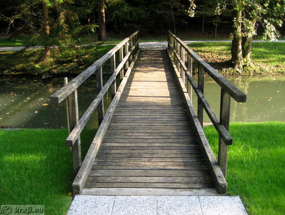 Leseni most na Račji otok