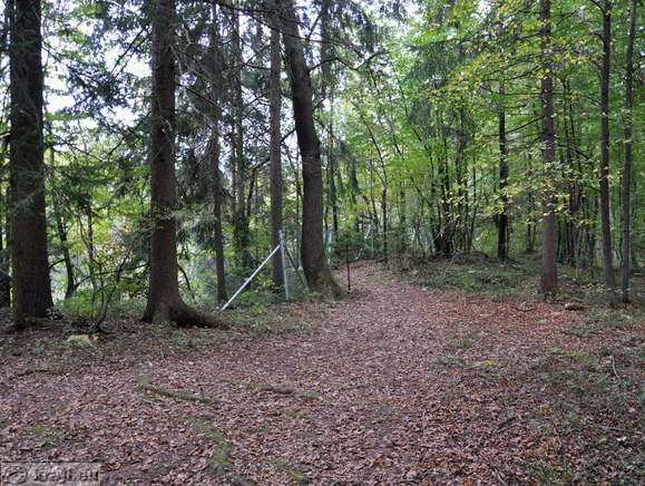 Prihod do zavarovane poti nad kanjonom Zarica