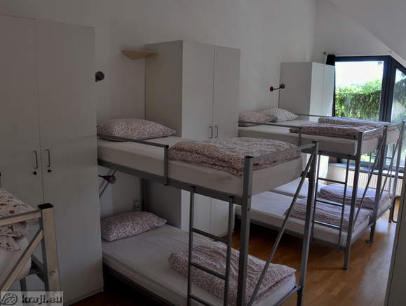Dorm room for 8 people