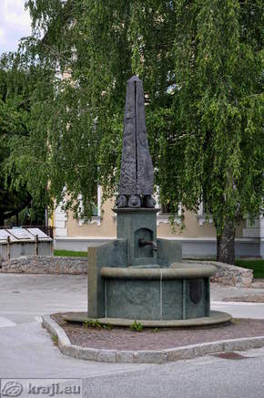 Monument dedicated to Gregor Voglar
