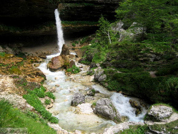 Pericnik Waterfall