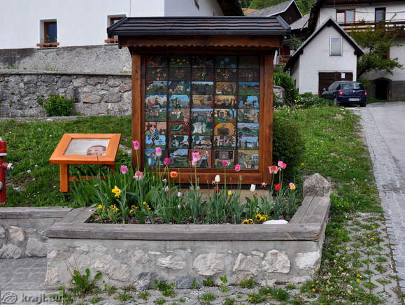 Čebelnjak in informativna tabla v spomin Mihaelu Ambrožiču