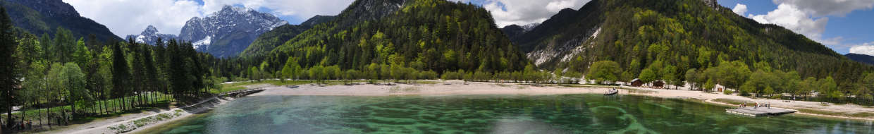 Jezero Jasna - Razgledna ploščad