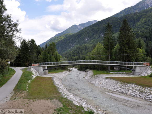 Kolesarski most čez Savo Dolinko