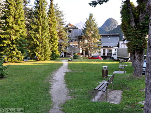 View to the Hotel Lek