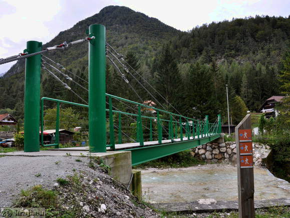 Höhenweg: Mojstrana-Start des Vrata Tal
