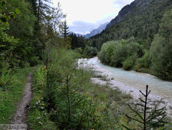 Höhenweg: Mojstrana-Start des Vrata Tal