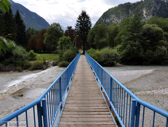 Brv čez Savo Dolinko v bližini Mojstrane