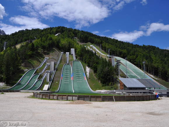 Ski jumping hills in Planica