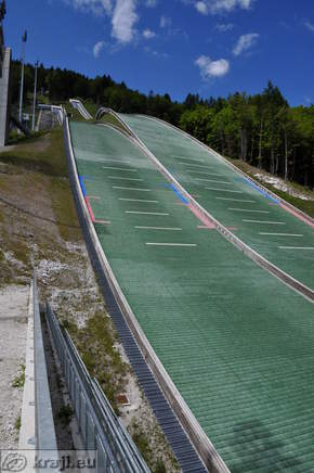 Bloudkova Velikanka - Landing slope Bloudkova Velikanka - Landing slope