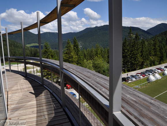 View in the all directions from the Viewing platform