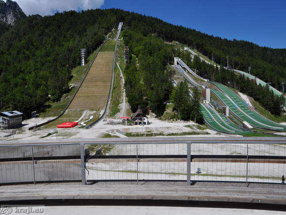 Nordic Centre Planica from the Viewing platform