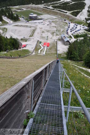 Planica Nordic Centre - Footpath on the Flying hill