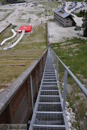 View back of the footpath