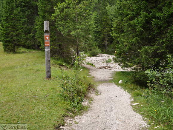 Nadiza Wasserfall - Erste Frühlings des Oberen Sava-Fluss