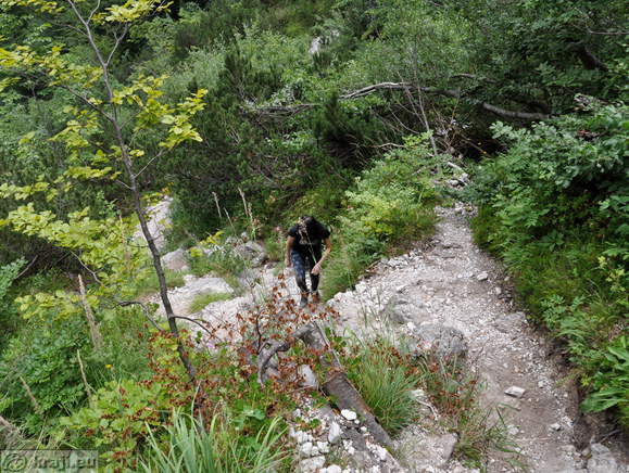 Nadiza Wasserfall - Erste Frühlings des Oberen Sava-Fluss
